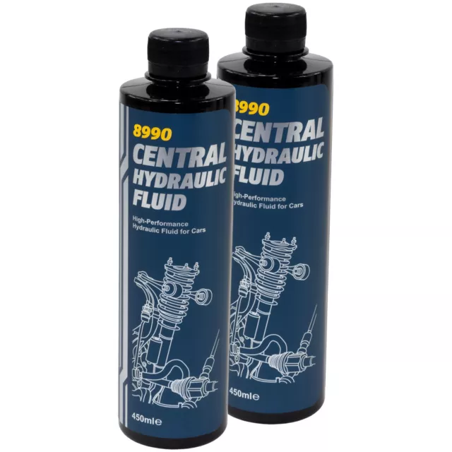 Hydrauliköl MANNOL Central Hydraulic Fluid 1 Liter Servoöl Oil Öl BMW Volvo Ford