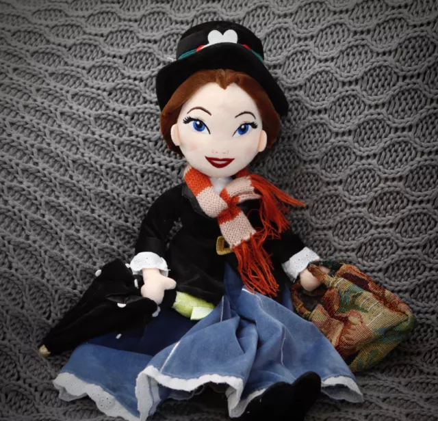 DISNEY STORE MARY Poppins bambola peluche giocattolo morbido EUR