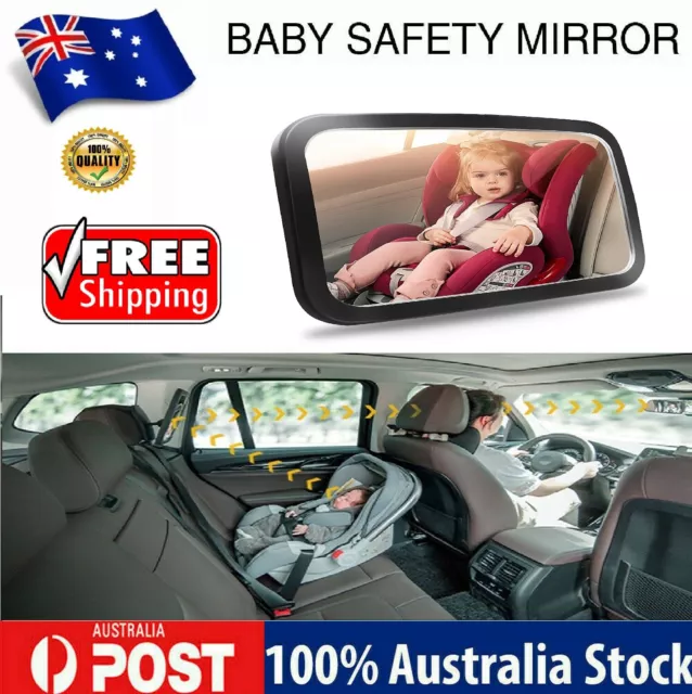 Baby Car Seat Rear View Mirror Facing Back Infant Kids Toddler Child Ward Safet