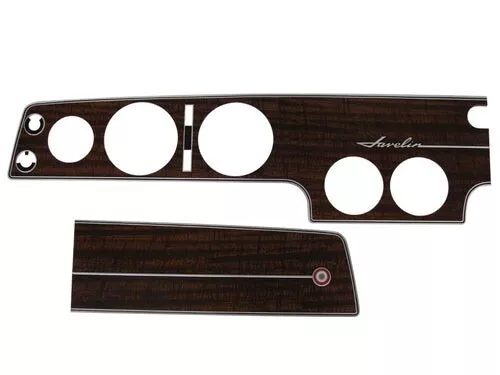 1970 Javelin Gauge Bezel Kit w/ A/C