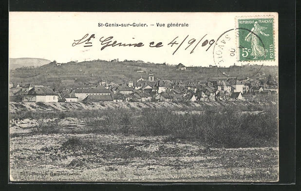 CPA Levallois-Perret, Vue generale de la Porte de Courcelles 1909