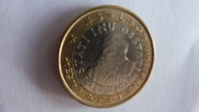 1 Euro Münze Stati Inu Obstati Fehlprägung picclick.fr