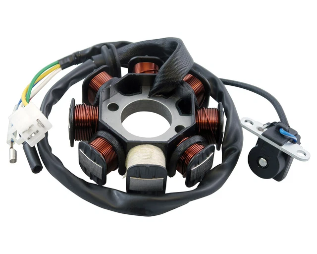 Alternateur bobines de stator 8 - BAOTIAN BT125T-3A2