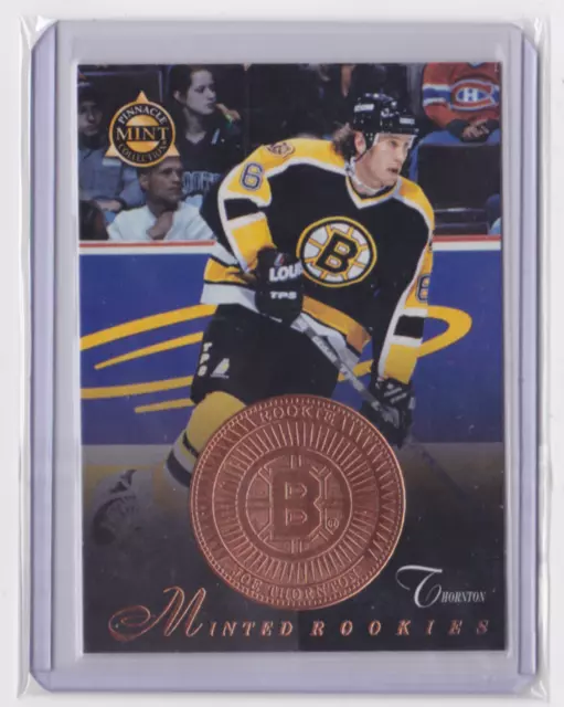 97 98 Score JOE THORNTON Rookie Hockey card #54 Boston Bruins