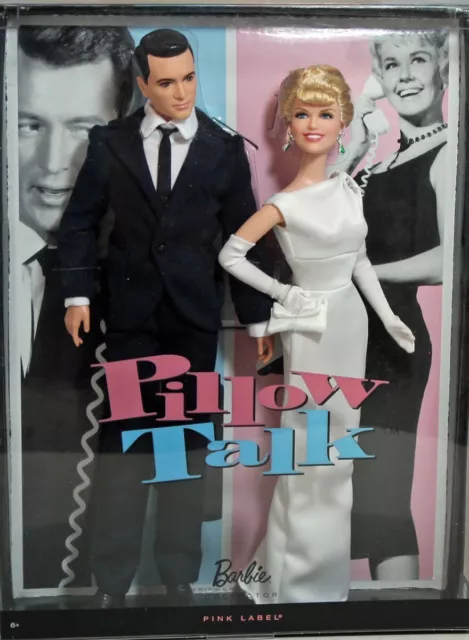 Barbie Pillow Talk Doris Day & Rock Hudson Ken Doll Set 2011 Mattel V7160 NRFB
