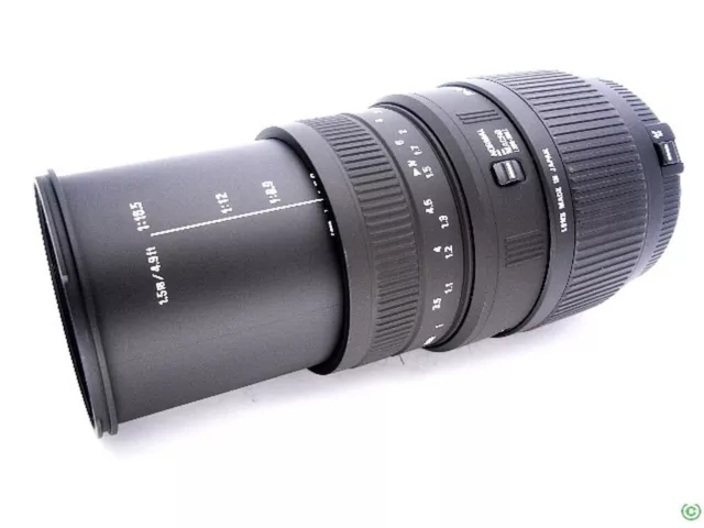 70-300mm Zoomobjektiv Tele Makroobjektiv Makrofotografie Macro Sigma für Sony A