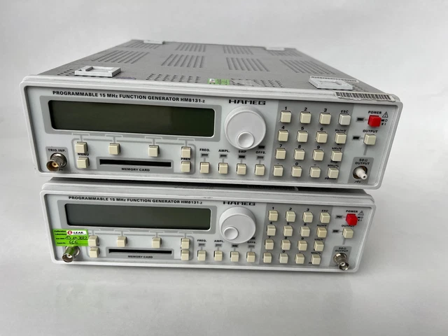 HAMEG HM8131-2 Funktionsgenerator Funktions-Generator Function Generator
