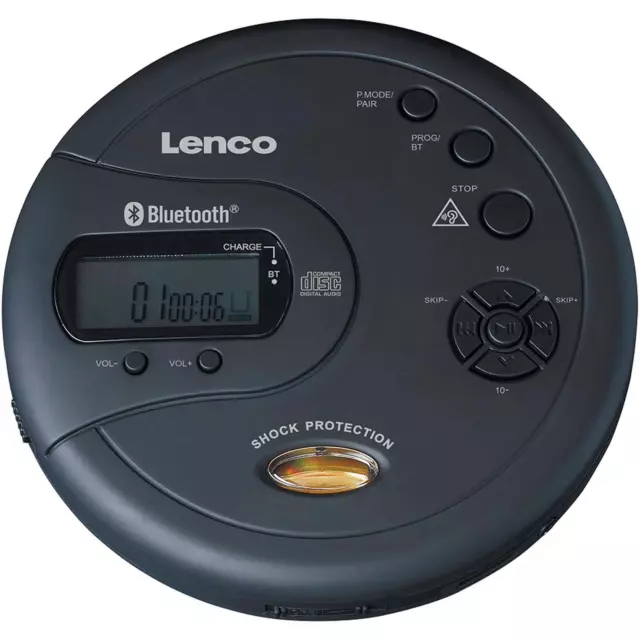 Lenco CD-300 schwarz CD-Player