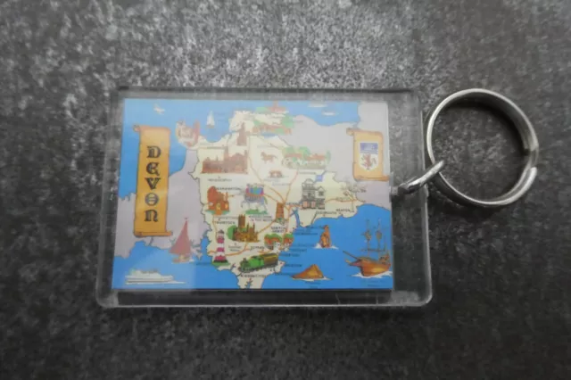 Devon Teignmouth Keyring Key Chain Keyfob Souvenir (L6R)