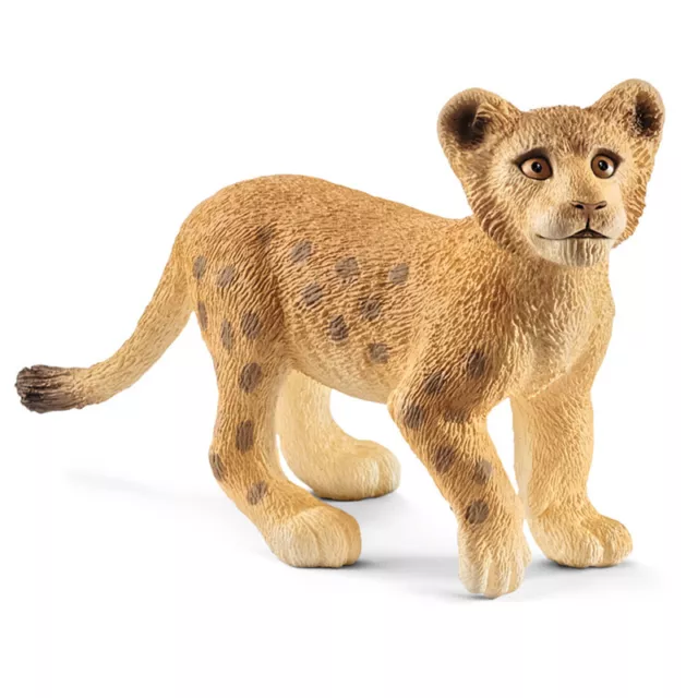 Schleich Lion Cub Wild Life Collectable Toy Figure 14813 for Ages 3-8