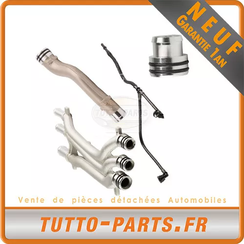 Kit Tube Durite d'eau de Refroidissement Bride Porsche Cayenne 4.5 - 94810605906