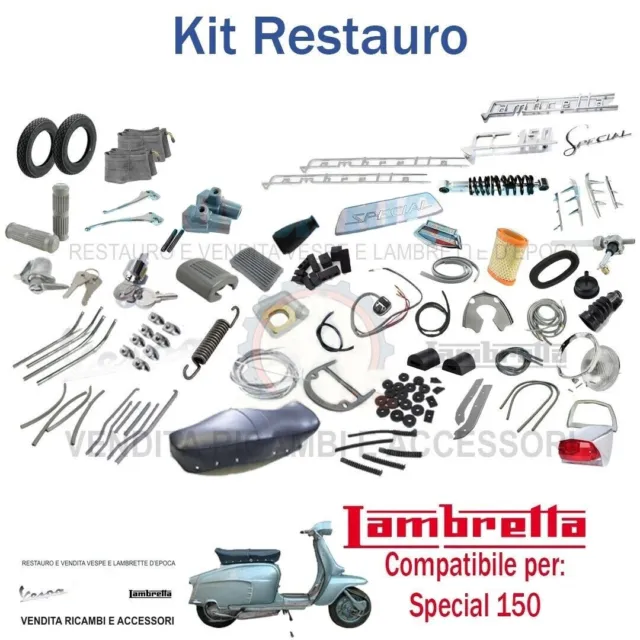 Kit Completo Restauro Lambretta Special 150