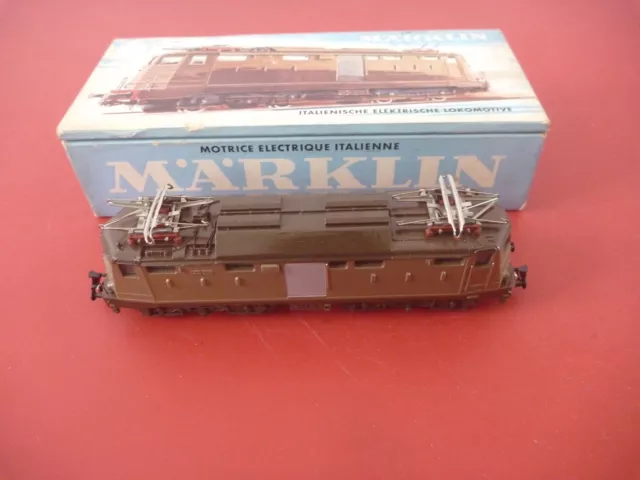 Marklin 3035 Locomotive Electrique Italienne BREDA FS BR 424 TRAIN HO - TBE