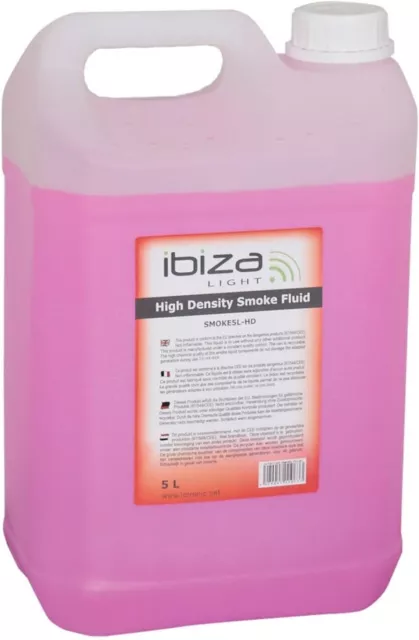 Ibiza - SMOKE5L-HD -  5L Liquido per macchina del fumo ad alta densità