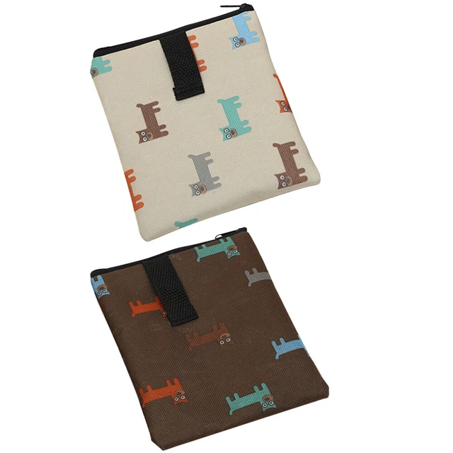 2 pezzi sacchetti per pet training cibo vita borsa portatile pet snack outdoor