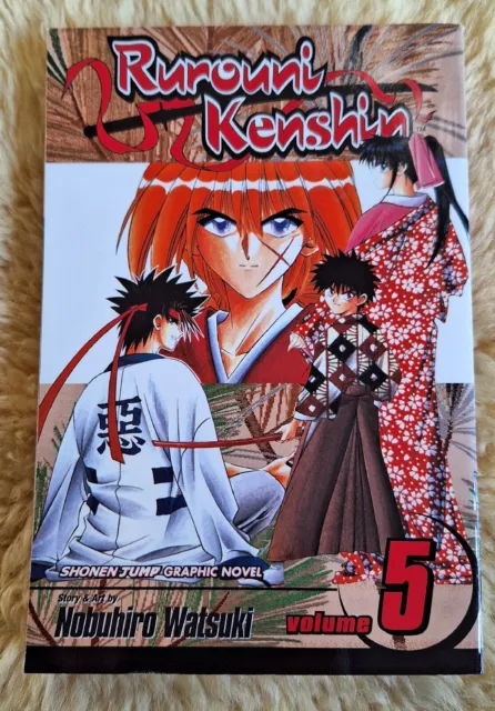Rurouni Kenshin Vol 5 - Nobuhiro Watsuki Manga Graphic Novel 2003 Book Japanese