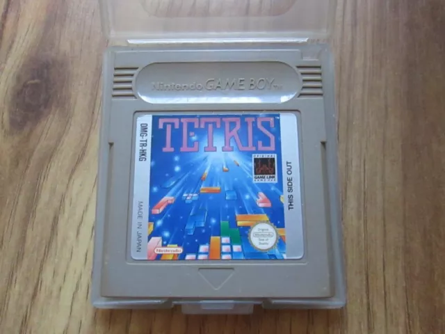 Nintendo Gameboy Tetris Game cart (HKG Version) Genuine Retro