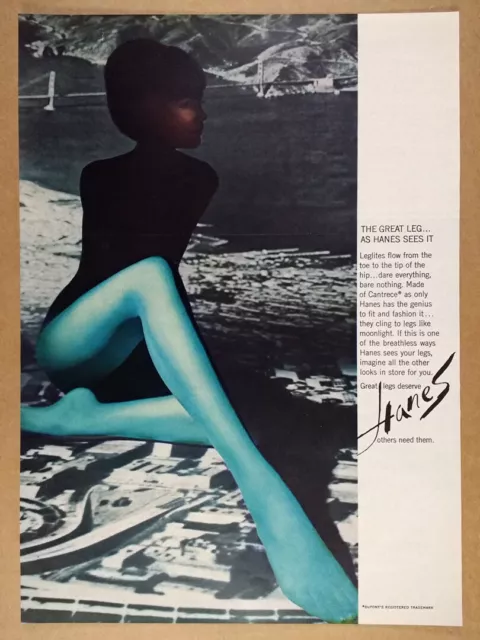 Lola Falana for Hanes Alive Support Pantyhose ad 1978