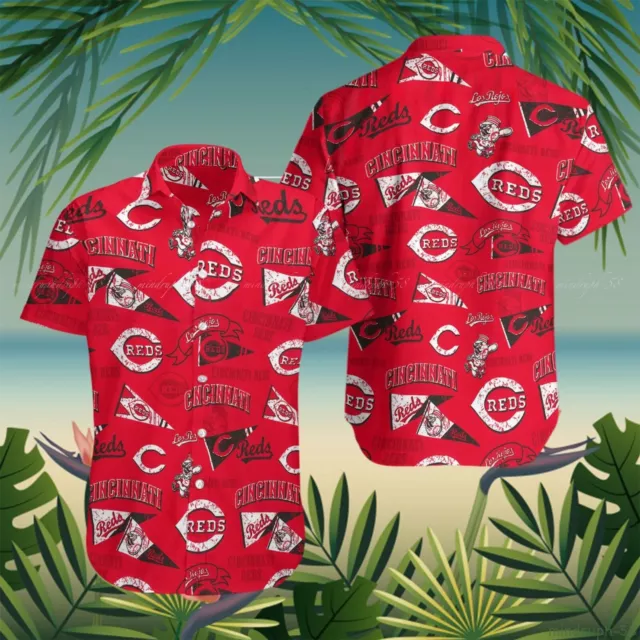 Reds Hawaiian Shirt Giveaway 2023 Cincinnati Reds Hawaiian Shirt