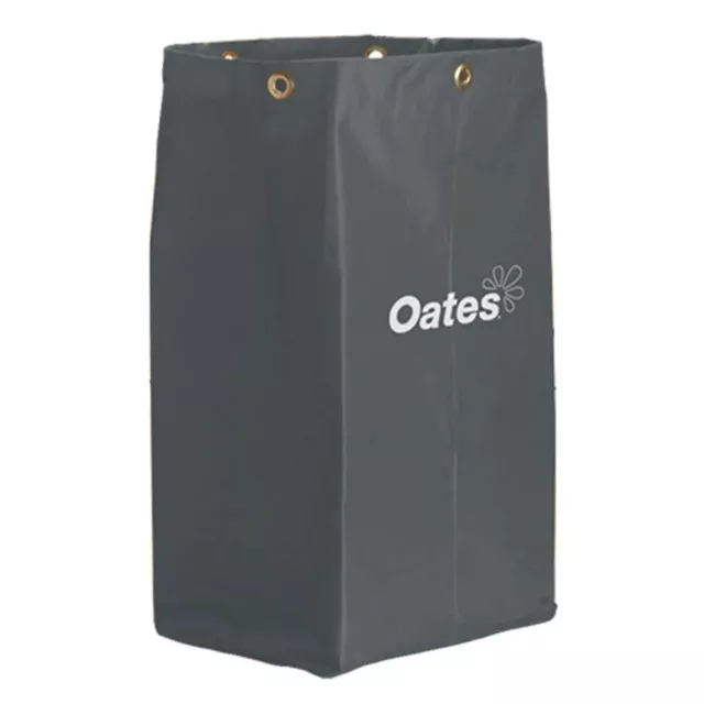 new Oates Janitorial Trolly Cart Replacement Bag Grey (JA-002-GY)