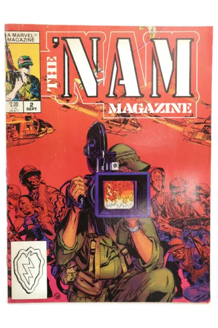 Marvel Comics - The NAM Magazine - 3 Book Lot - 1988 - #'s 2, 3, 4 2