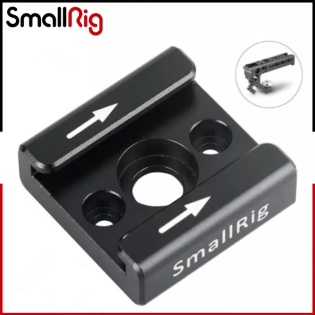 SmallRig 2pcs Cold Shoe Mount Adapter with 1/4’’ Thread Hole for Camera Rig 1241