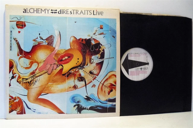 DIRE STRAITS alchemy - dire straits live 2X LP EX+/EX, VERY 11, vinyl, album, uk