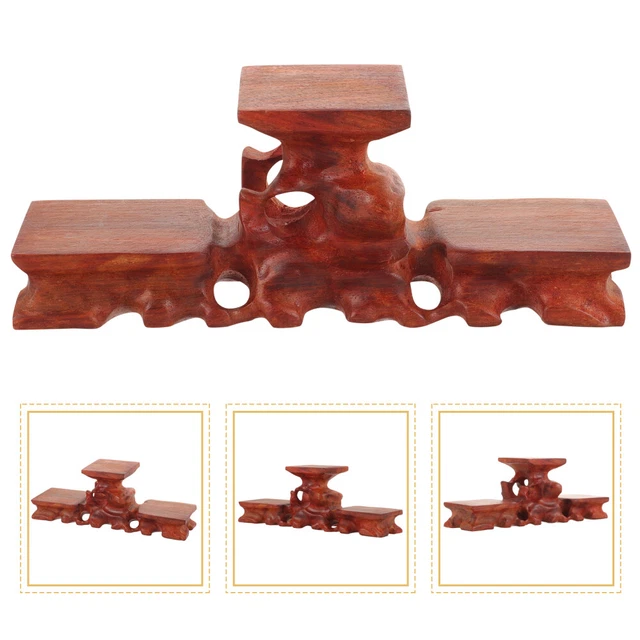 Supporto espositivo stile cinese legni supporto vaso orientale