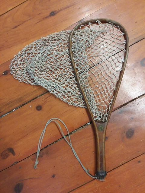 ABERCROMBIE & FITCH Vintage Bent Wood Trout Net - Fly Fishing Tackle/Gear  $95.00 - PicClick