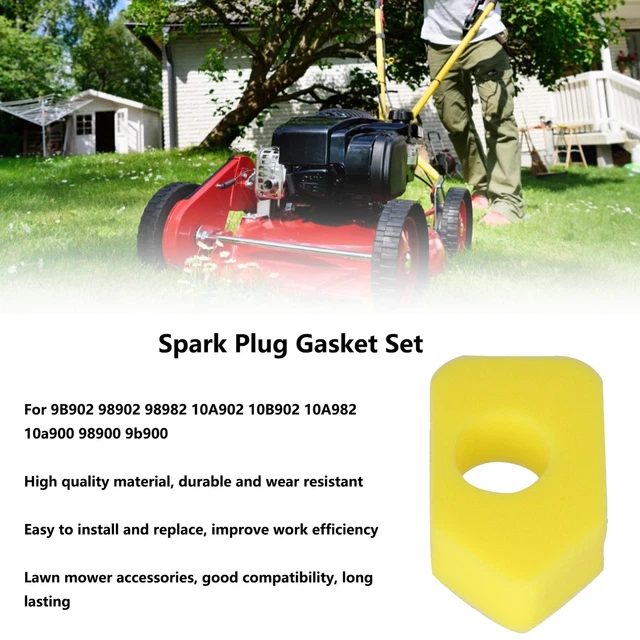 Small Engine Filter Lawn Mower Air Filter & Gasket Set For Briggs & Stratton - Replaces 795083, 698369, 694394 Air Filter Gasket Set