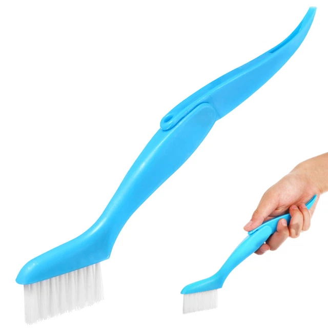 2 in spazzola di pulizia per scanalature finestra scivoli porta auto portatile