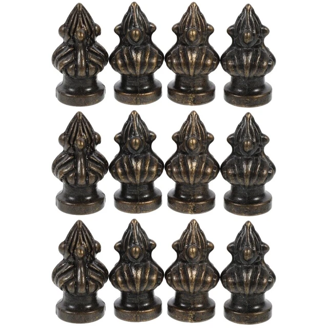 12 pz Telaio Corno Finiture Lampada Decorativa Paralume Metallo Soffitto