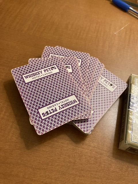 Vintage Aristocrat Playing Cards- Whiskey Pete's Hotel Casino