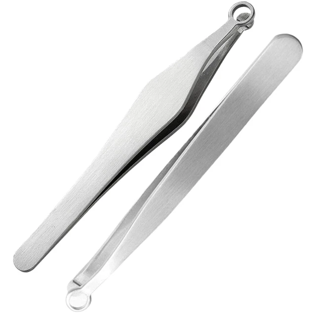 2 piezas Recortador de cabello nariz Clip para el cabello Nariz Recorte de cabello Pinzas Nariz Cabello