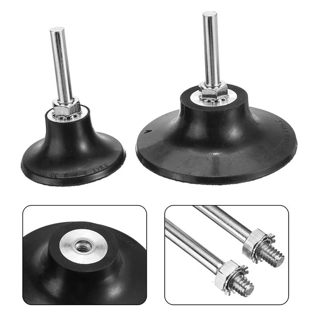 Disque De Polissage Rotatif 100 Mm | Support Auto-agrippant M10 | Pour Voiture, Bois, Métal - 6