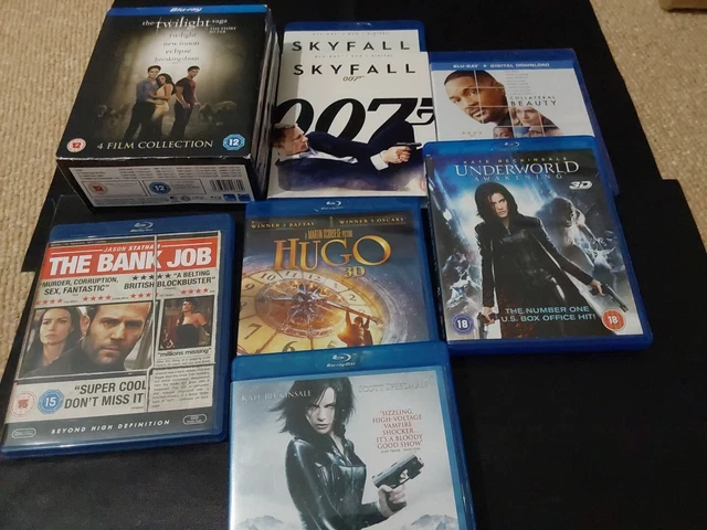 Bluray Joblot Films 10    In Total Including 3d Films
