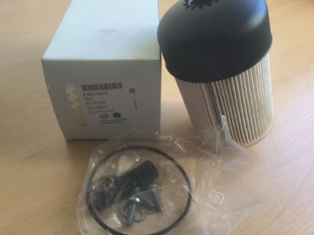 Bnib Genuine Vauxhall Renault Movano Vivaro Fuel Filter With Seals 95519313