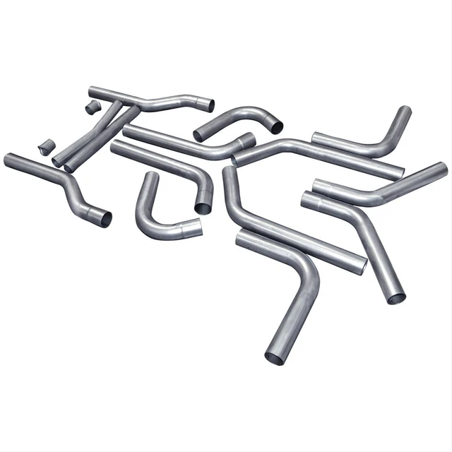 Flowmaster System Header-Back Univ Steel Aluminized 3.000" Dia H-Pipe Kit 15937