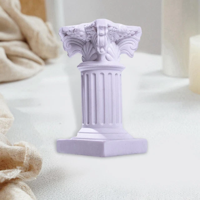 Columna romana nórdica, columna griega, resina sintética para bodas en