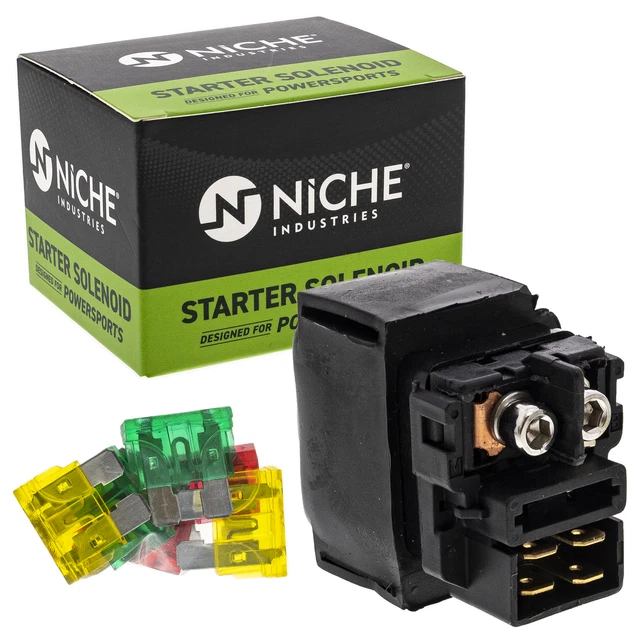NICHE Starter Solenoid Relay Switch for Kawasaki 27010-0782 Z750S Z1000
