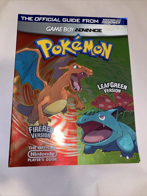 Nintendo Power Pokémon FireRed LeafGreen Version Game Boy Advance Players Guide 