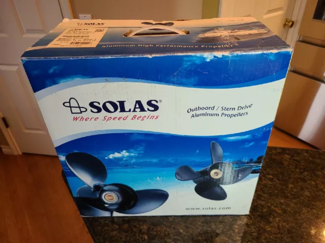 Solas Amita 4 Propeller Diameter 14.25 Pitch 19 Part # 8613-143-19 NIB