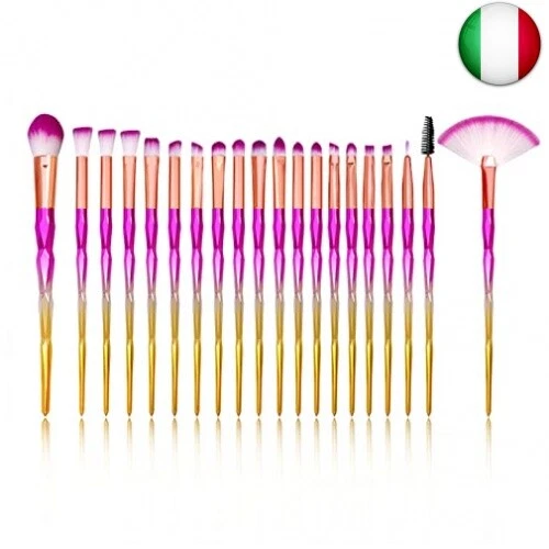 Pennelli Trucco Set,Pennelli Make Up 20 Pezzi,Pennelli Trucco Set di Pennelli