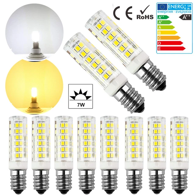 E14 7W 2835 SMD 75 LED Light Bulb for Kitchen Range Hood Chimmey Fridge Cooker