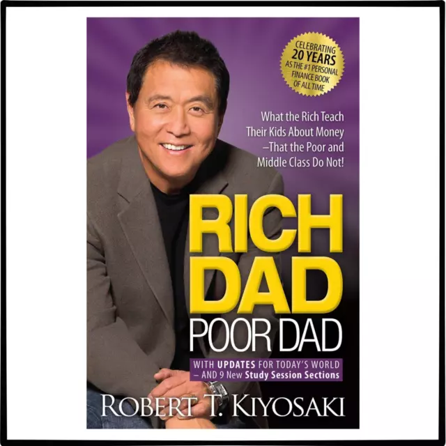 Rich Dad Poor Dad by Robert T Kiyoski(Free  Shipping) BRANDNEW PAPERBACK 2