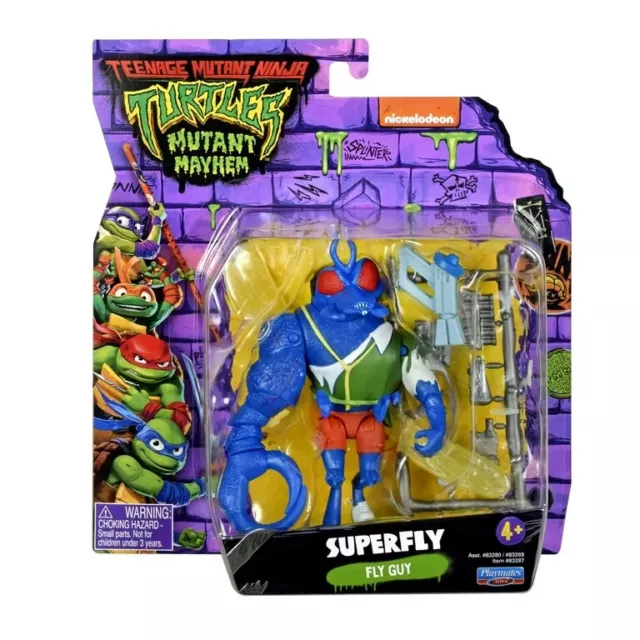 Playmates Teenage Mutant Ninja Turtles - Mutant Mayhem "Superfly" Tmnt Figure