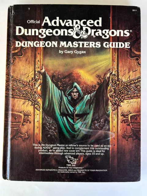 Advanced Dungeons and Dragons -Dungeon Masters Guide -Revised 1979