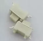 6 Pezzi Micro pulsante SMD 3*6*5mm interruttore tattile bianco