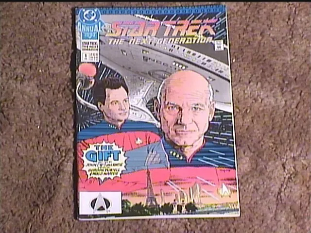 Star Trek Next Generation Annual # 1 1990  Comic Book Vf/Nm