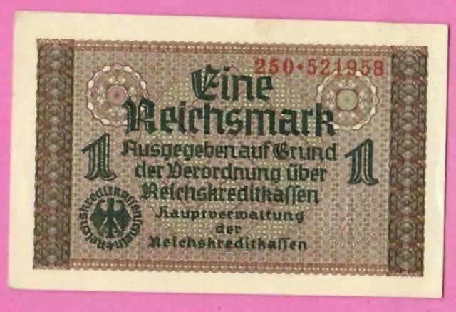 1940-1945 Deutschland Lettland 1 Reichsmark UNC P.136b 1659